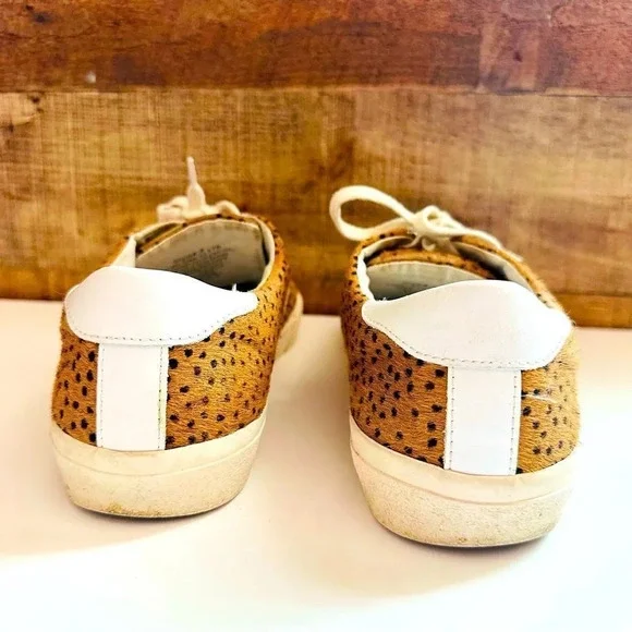Madewell Sidewalk Sneakers in Spot Dot Calf Hair